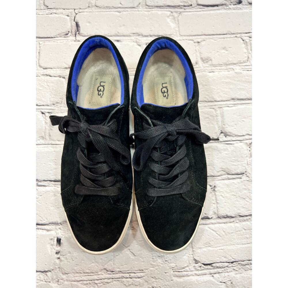 UGG Black Suede Sneakers size 8.5